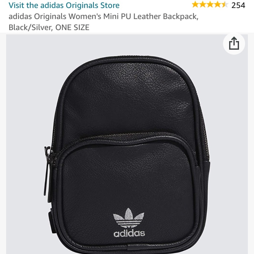 Adidas Mini Leather Backpack